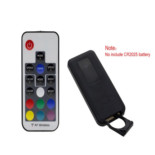 17key DC5-24V Mini RF Wireless Remote Controller For 3528 5050 RGB LED strip 1X - Picture 6 of 6