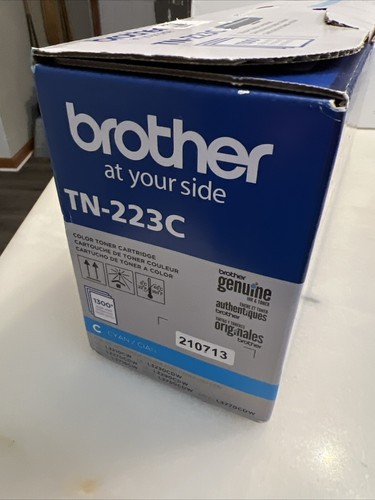 Cartuccia toner ciano originale Brother TN-223C TN223C TN-223C per HL-L3210 - NUOVA - Foto 5 di 5