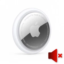 🔒 SilentTag – AirTag without sound for discreet placement