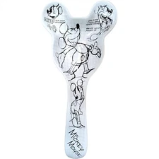 Mickey Mouse Sketches Flat Spoon Rest with Ears White