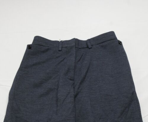 Burberry Women's Pocket Detail Technical Wool Tailored Pant CD4 Dark Carbon US:4 - Picture 2 of 7
