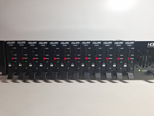 Holland Elec HMPS 12-Slot Universal Mini-Mod Satellite Video Distribution - Picture 2 of 5