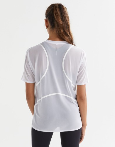 Womens New Lilybod Heidi Kimino Tee Size L White - Picture 2 of 3