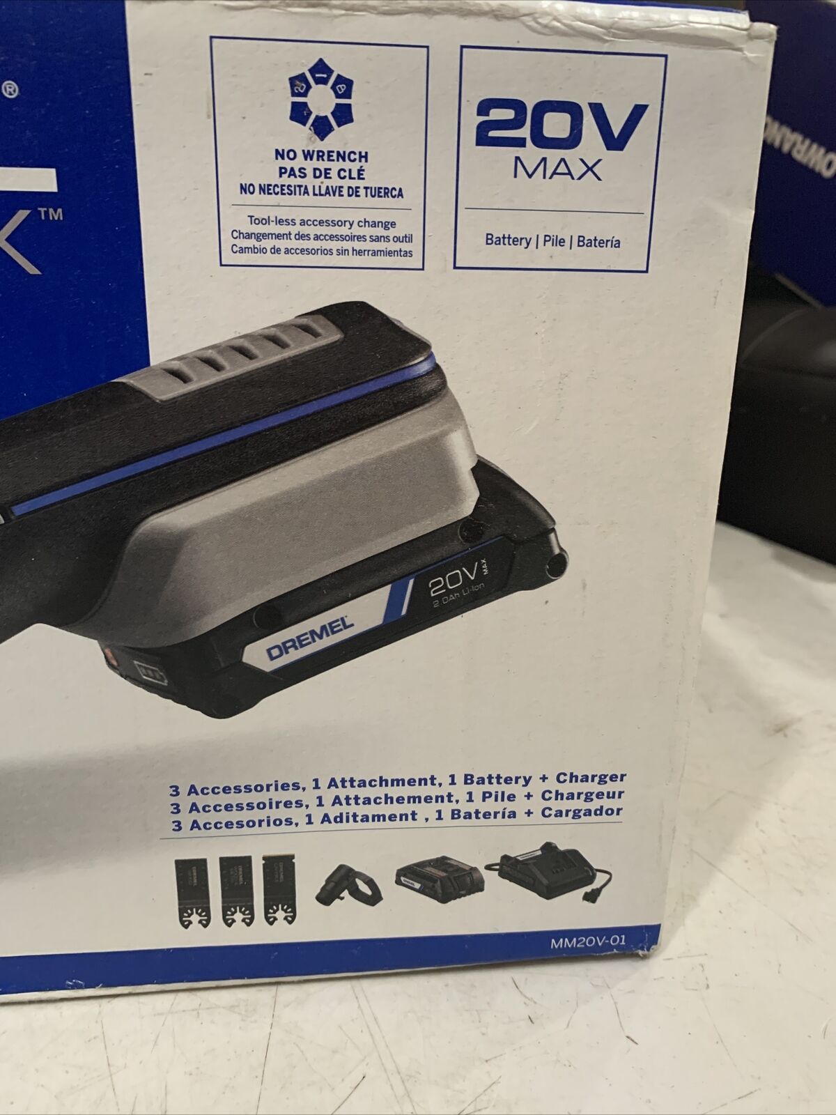 New Dremel 20V Max Cordless Oscillating Multi-Tool