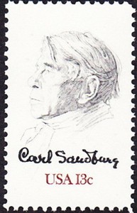 US-1978-13-Cents-Carl-Sandburg-Famous-American-Poet-amp-Author-Issue-1731-NH
