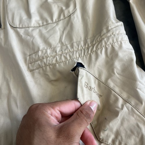 Barbour Limited Edition Tokito Summer Bicycle Full Zip Jacket Beige Size Small - Picture 4 of 12