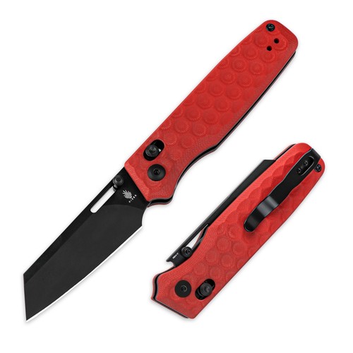 Kizer Task Pocket Knife, 3.04 Inch Nitro V Sheepsfoot Blade EDC Folding ...