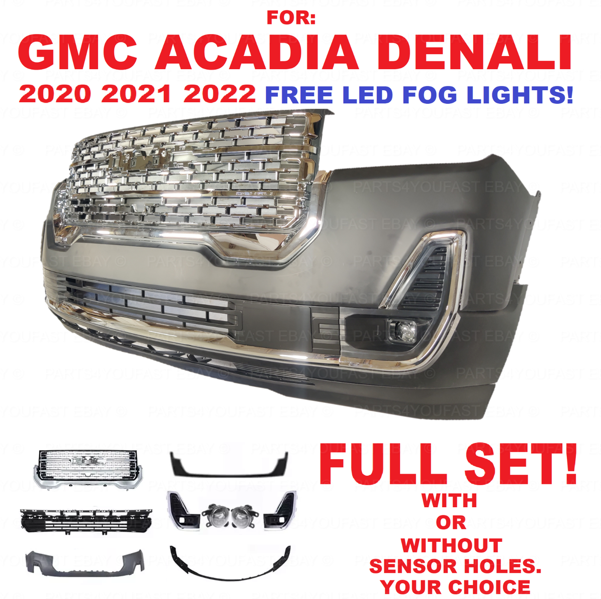 Bumper Kit | GMC ACADIA 2020 Bumper Kit | GMC ACADIA 2020