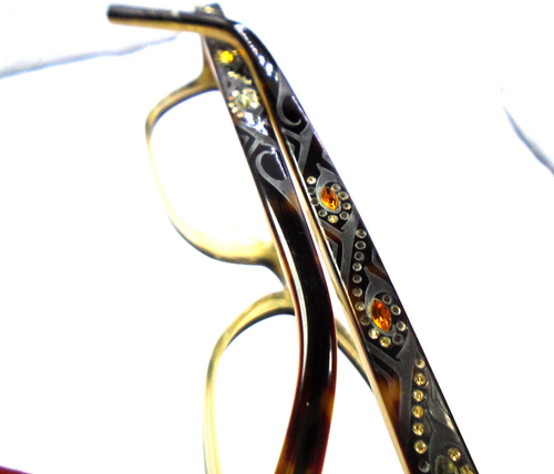Judith Leiber JL 1152 02 Tortoise 52-15-133 Cateye Womens Eyeglasses Frames - Picture 16 of 16
