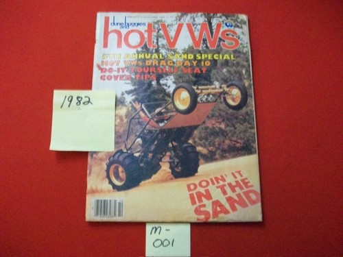 7 VINTAGE COLLECTIBLE ISSUES OF DUNE BUGGIES & HOT VWs MAGAZINE 1974-85 VW BUG - Imagen 5 de 8