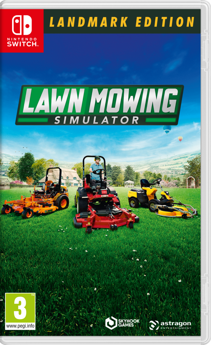 Lawn Mowing Simulator: Landmark Edizione Nintendo Switch Nuovo