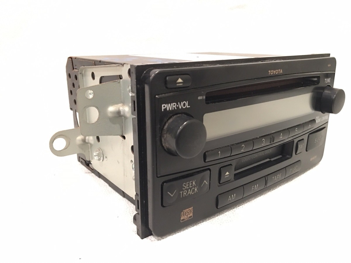 2003-2005 Toyota RAV4 OEM Radio Cassette CD Player 16844