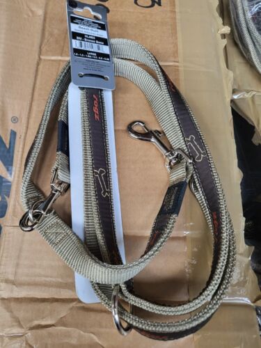 ** ROGZ MULTI PURPOSE Lead Dog Training Trackin Leash walking adjustable LEAD - Picture 7 of 16
