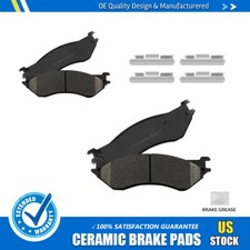 Front Ceramic Brake Pads Set for Ford Expedition F-150 F-250 Navigator Ram 1500