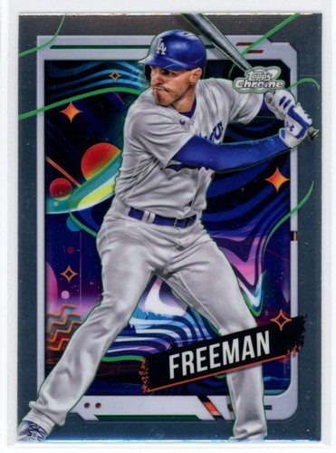 2024 Topps Chrome Cosmic Freddie Freeman Los Angeles Dodgers #66