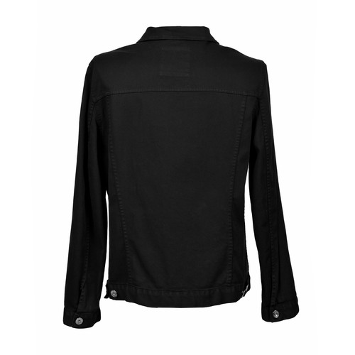 BRUNELLO CUCINELLI MEN'S 100% COTTON JET BLACK DENIM OUTERWEAR JACKET NEW - Picture 2 of 5