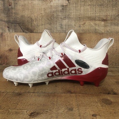 Adidas Football Cleats Mens Size 11 Red Adizero Reign Young King  FU6708 NEW - Picture 6 of 10