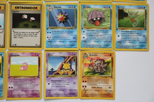 NINTENDO POKEMON TRADING CARD TCG LOTE 62 CARTAS PRIMERA EDICION EN ESPAÑOL - Bild 15 von 20