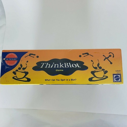 Thinkblot Game By Mattel and Pictionary Fun Game For Adults - New In Box - Picture 4 of 7