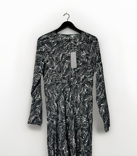 ARKET Asymmetrical Dress BNWT Small. UK 8 10 EUR 38 Black White