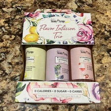 3 pack Jordan's Skinny Syrups Sugar Free Flavor Infusion Syrups Trio fruit Berry