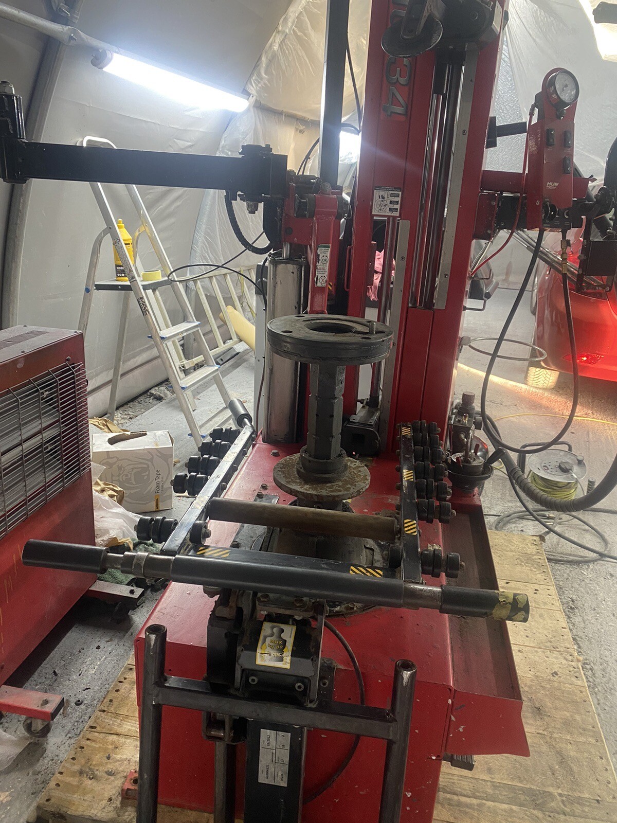 HUNTER AUTO 34 TYRE CHANGER MACHINE eBay