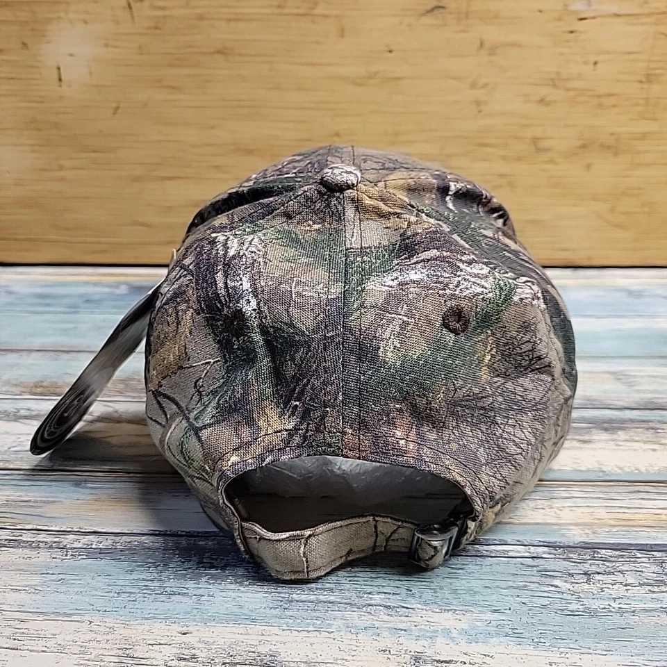 Dri Duck Camo Hat Cap RealTree Xtra Green Adjustable Hunting Ferguson - Image 3 of 4