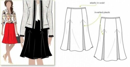 Style Arc Sewing Pattern Allison Skirt Women Sizes 18-30 - Picture 1 of 1