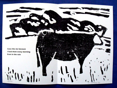*David Staton* Einblatt Nr. 29 Edition Horst Jansen 2000 signiert u. nummeriert