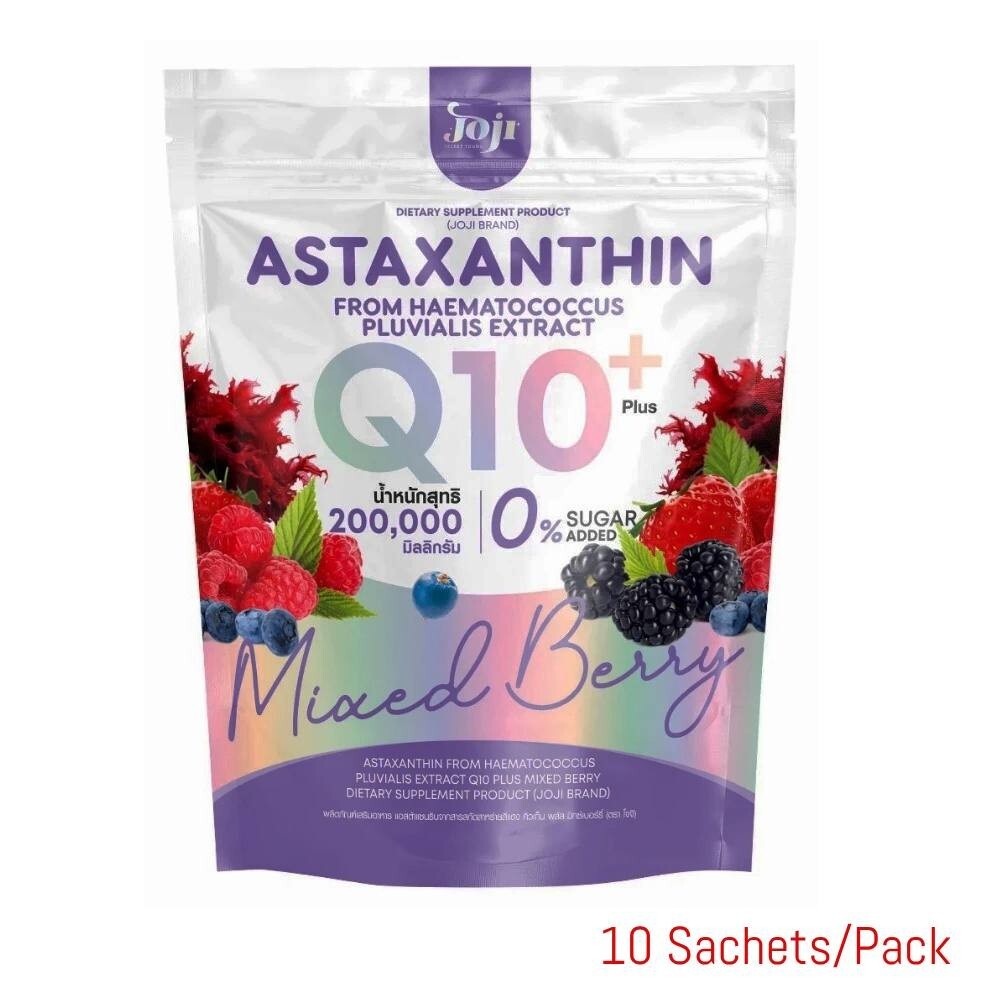 Joji Astaxanthin Q10 Plus Collagen Mixed Berry Glow Nourish