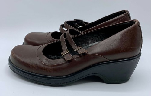 Dansko Double Buckle Heeled Mary Jane Shoes 39 8.5-9 - 第 3/10 張圖片