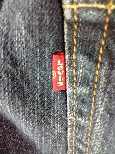 Levi’s Jeans Men's 38x29 Blue 505 Straight Regular Fit 100% Cotton Denim - Picture 7 of 10