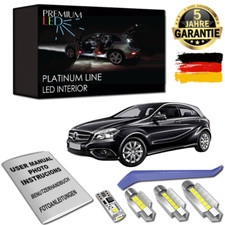 Mercedes W176 Premium LED Innenraumbeleuchtung 12 SMD Set Canbus Weiß
