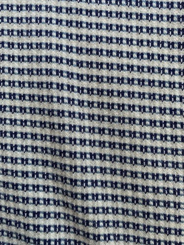 Carbon 2 Cobalt Thermal Henley Shirt Mens L Cotton Geo Pattern Pullover Comfort - Imagen 4 de 10