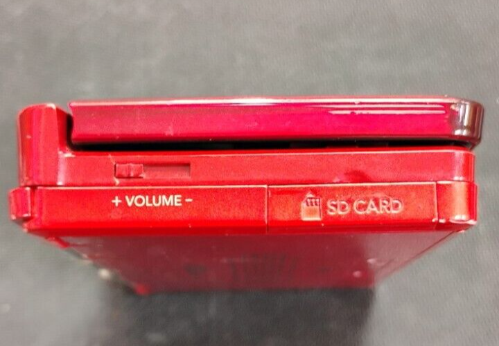 Nintendo 3DS Console Flare Red *No power* For and repair eBay