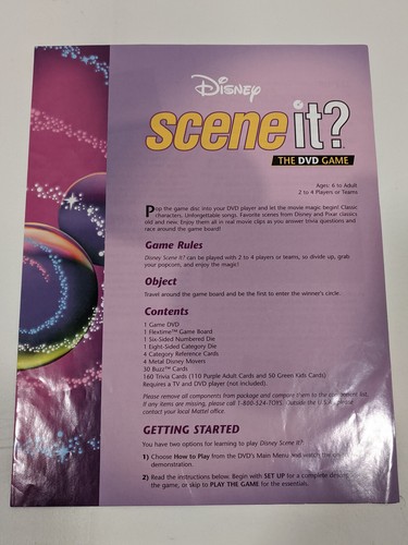 Disney Scene It DVD Trivia Brettspiel komplett - Bild 20 von 24