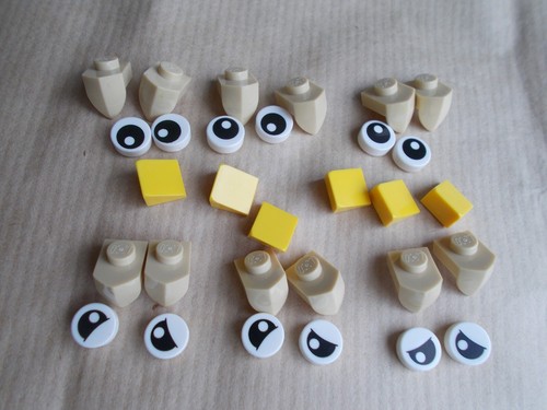 LEGO MONSTER MAKERS PACKS OJOS NUEVOS DIENTES GARRAS COLMILLOS ESPINAS FIESTA FAVORES ELEGIR - Imagen 17 de 21