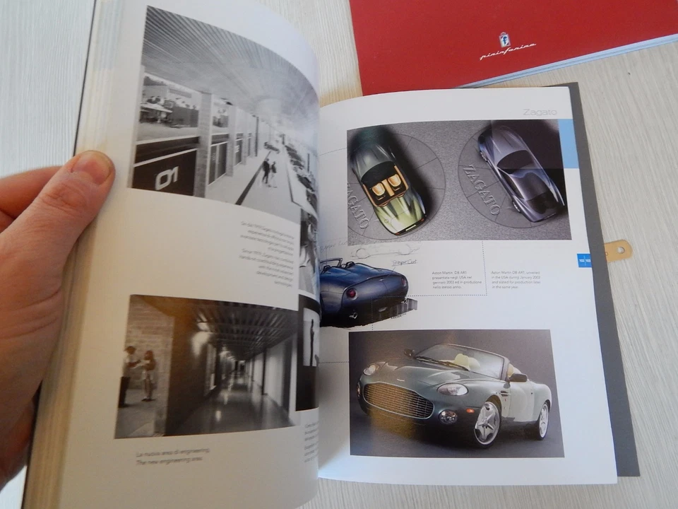 Opuscolo 2003 carrozzieri italiani + depliant brochure Pininfarina Njoy - Immagine 4 di 4