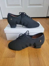 New! Mens Latin Ballroom Tiger Suede Super Grip Shoes- 8US ($150)