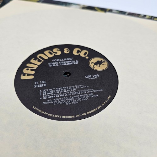 Eddie Drennon & BBS Unlimited Collage Vinyl Record LP 12'' Bullseye 1975 Vintage - Picture 8 of 16