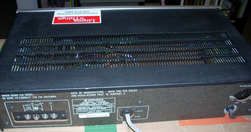 PIONEER TX-520 stereo tuner - Picture 3 of 4