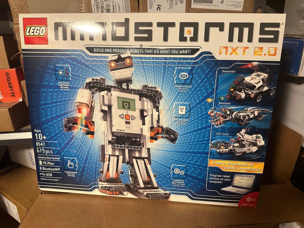 Building Instructions Lego Mindstorms Nxt Nxt Lego Forklift