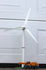 Windrad Windkraftanlage Stanmodell Modell ca 1:50 Diorama mit Flügel NEU