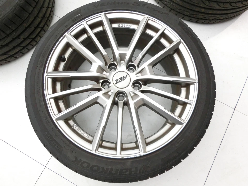 4x Kompletträder Alufelgen Sommerreifen 225/45R18 5X112 5.7-6.8mm für A4 8E B7 - Bild 4 von 4