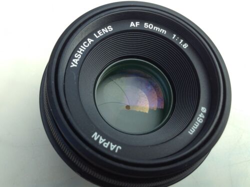Clean Yashica 50mm f/1.8 AF Lens for 200AF or 230AF Film Camera, AF not tested - Picture 2 of 11