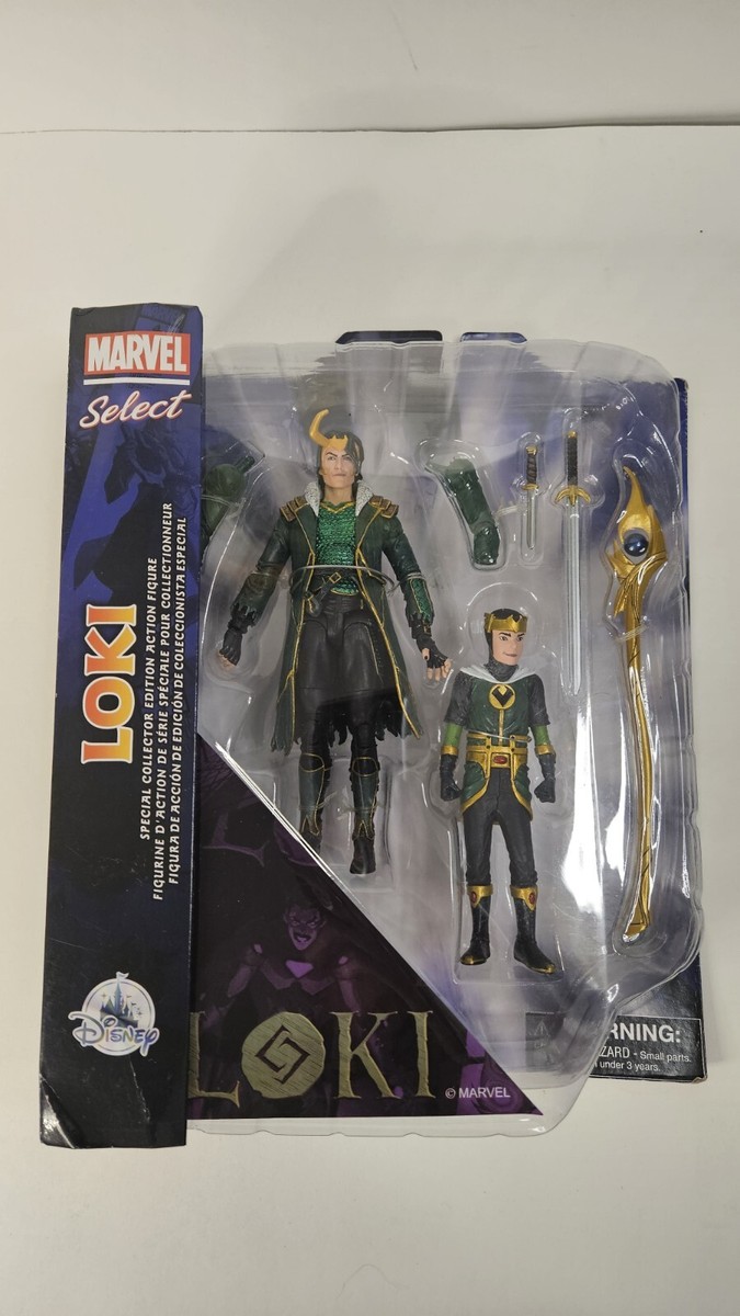 Marvel Loki フィギュア ７体セット Marvel Select Toys Loki 7
