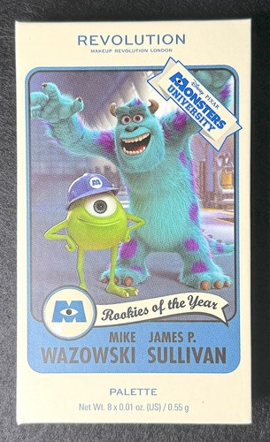Paleta de sombras de ojos Makeup Revolution x Monsters University - Mike & Sulley