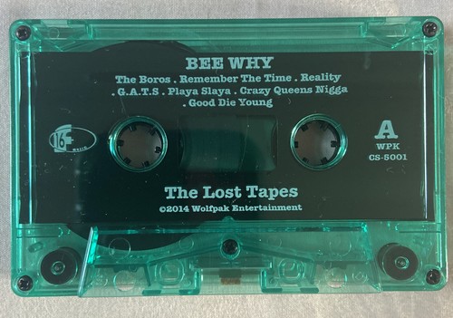 BEE WHY THE LOST TAPES CASSETTE 2014 NM RARE INDIE RAP - Picture 3 of 5
