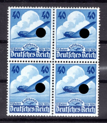 DR-3.Reich 603 Square Block MNH Non Stamped (AA1251