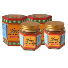 2xTiger Balm Red Ointment Strength Pain Relief 30g Jars Herbal Massage Aroma